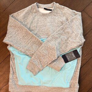 Mens Fabletics Pullover Sweatshirt- Size Medium- Gray NWT